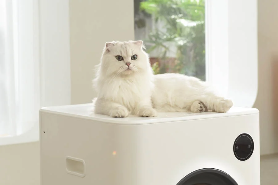 automatic litter box for large cats